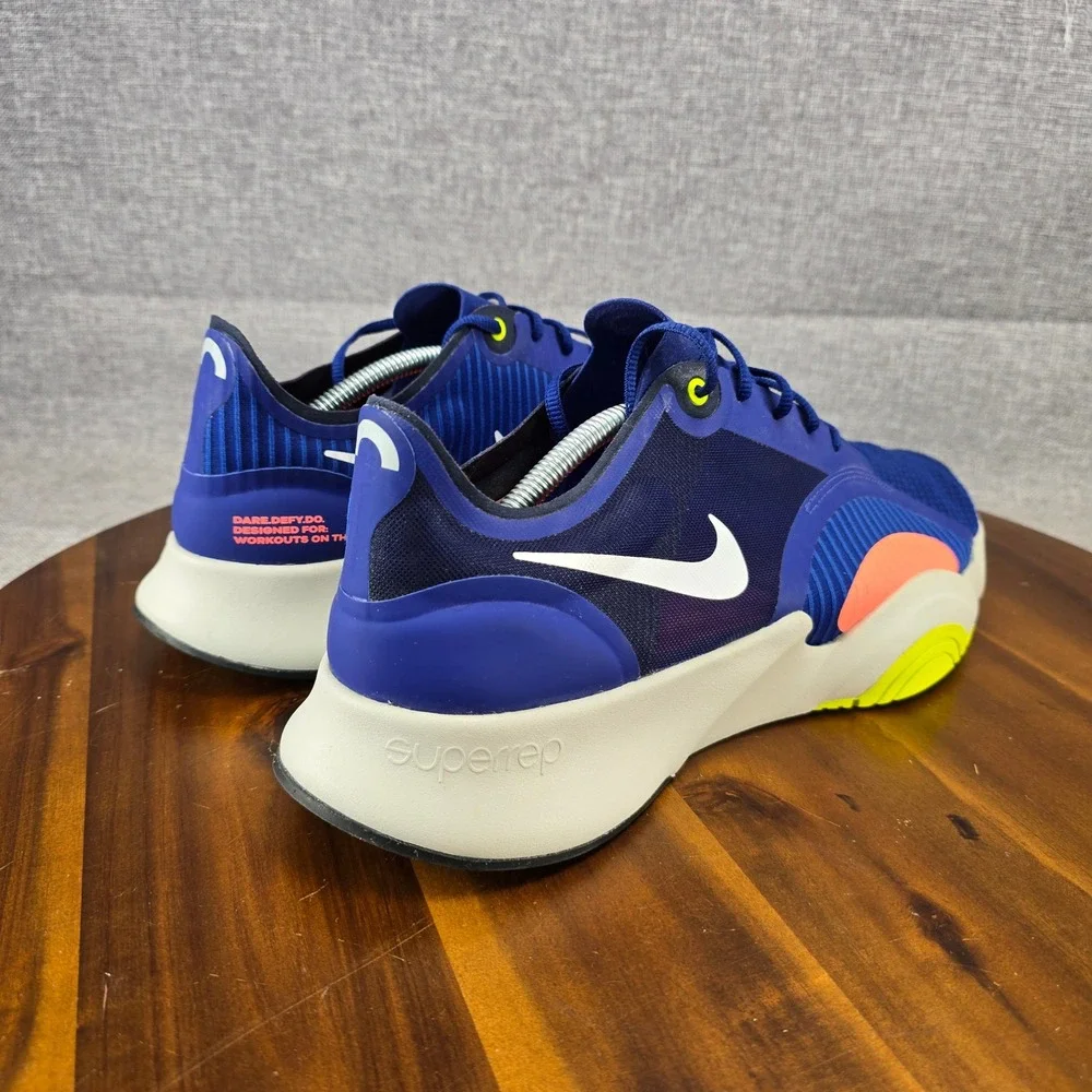 Nike SuperRep Go Mens Training Shoes Blue Crimson CJ0773-410 Size 13